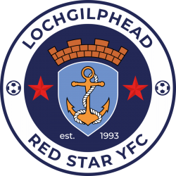 Lochgilphead Red Star Youth Football Club badge